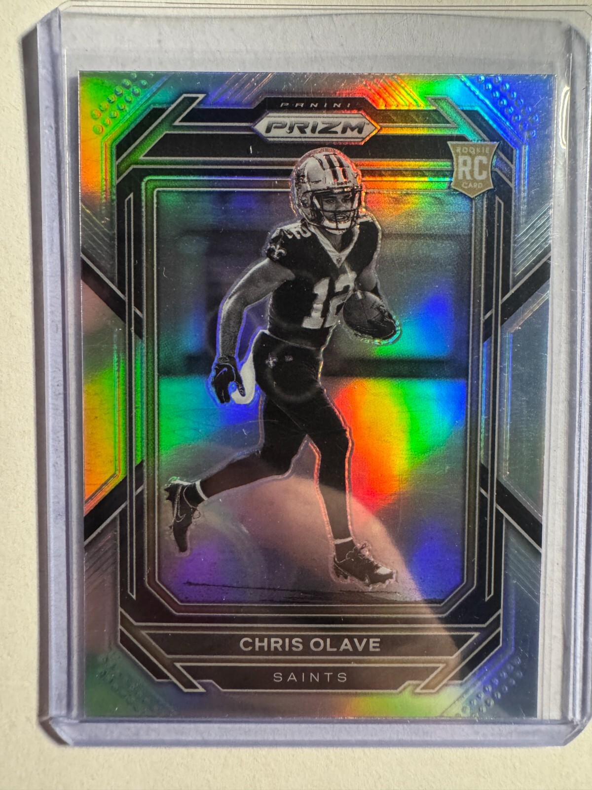 K315,233 - 2022 Panini Prizm Prizms Silver #310 Chris Olave