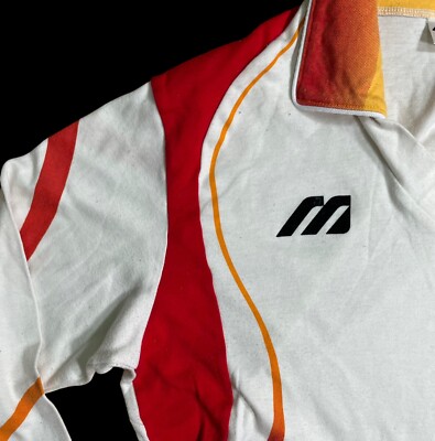 Vintage 1980's Mizuno Brand China Size 2L Large Long Sleeve Soccer