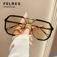 Unisex Metal Polygon Leisure Sunglasses Fashion Driving Riding Shade Glasses New