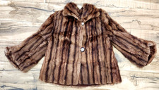 Vintage 1940's 50's Women's MINK FUR Coat -Nice, see all pictures