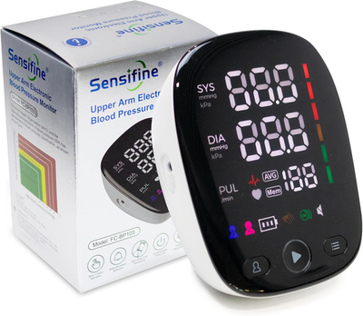 #ad Upper Arm Blood Pressure Monitor for Home Use Adjustable Large Cuff Cuff 9quot; to $128.99