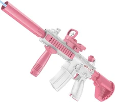 Rechargeable Automatic Electric Water Gun for Adults Kids Electric Squirt Long-R