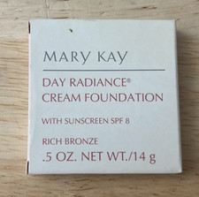 Mary Kay 6311 Rich Bronze Day Radiance Cream Foundation SPF 8 .5oz (New in Box)