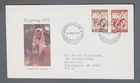 MayfairStamps Denmark FDC 1971 Pair Refugee 71 First Day Cover aaz_56709