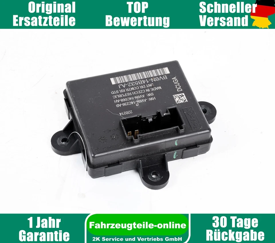 Ford Focus III DYB AV6N14C236AB Centralina Porta Posteriore Sinistra O Destra - Immagine 2 di 4