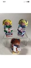 New ListingVintage Cabbage Patch Figure Lot Of 3 Girl On Books