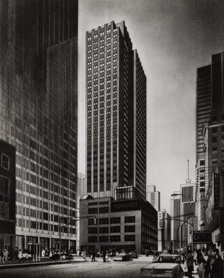 A33 A3353   Novotel New York Architectural Rendering, 1984