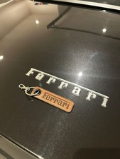 Ferrari Style Leather Keyring - Different Colours!!