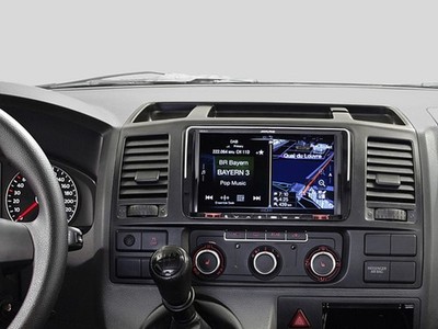 Alpine KIT-802T5 Einbauset Radioblende für X802D-U VW T6 & T5 Facelift (7 H/E/J)