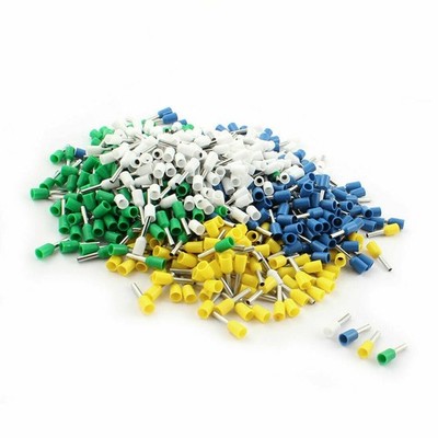 640pcs E1508 16AWG Insulated Tube Terminal Pin Electrical Connector  KD #fv