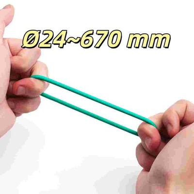O-Ringe Dichtungsringe Dichtung Innen Ø24~670 mm / Schnurstärke 7mm / FKM 70