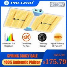 Phlizon 2000W LED Grow Light Full Spectrum for Commercial Plant Veg Bloom 3X4FT