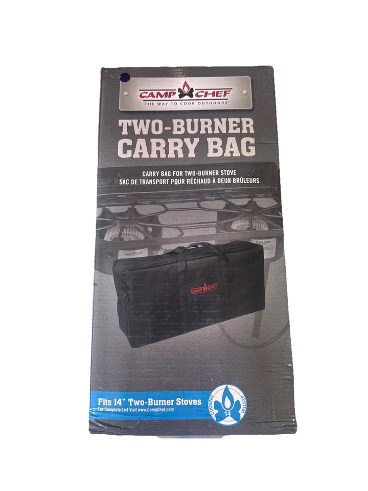 Bolsa de transporte CAMP CHEF de dos quemadores para estufa de campamento de 14" ~ NUEVA ~ SOLO bolsa Foto 2 de 4
