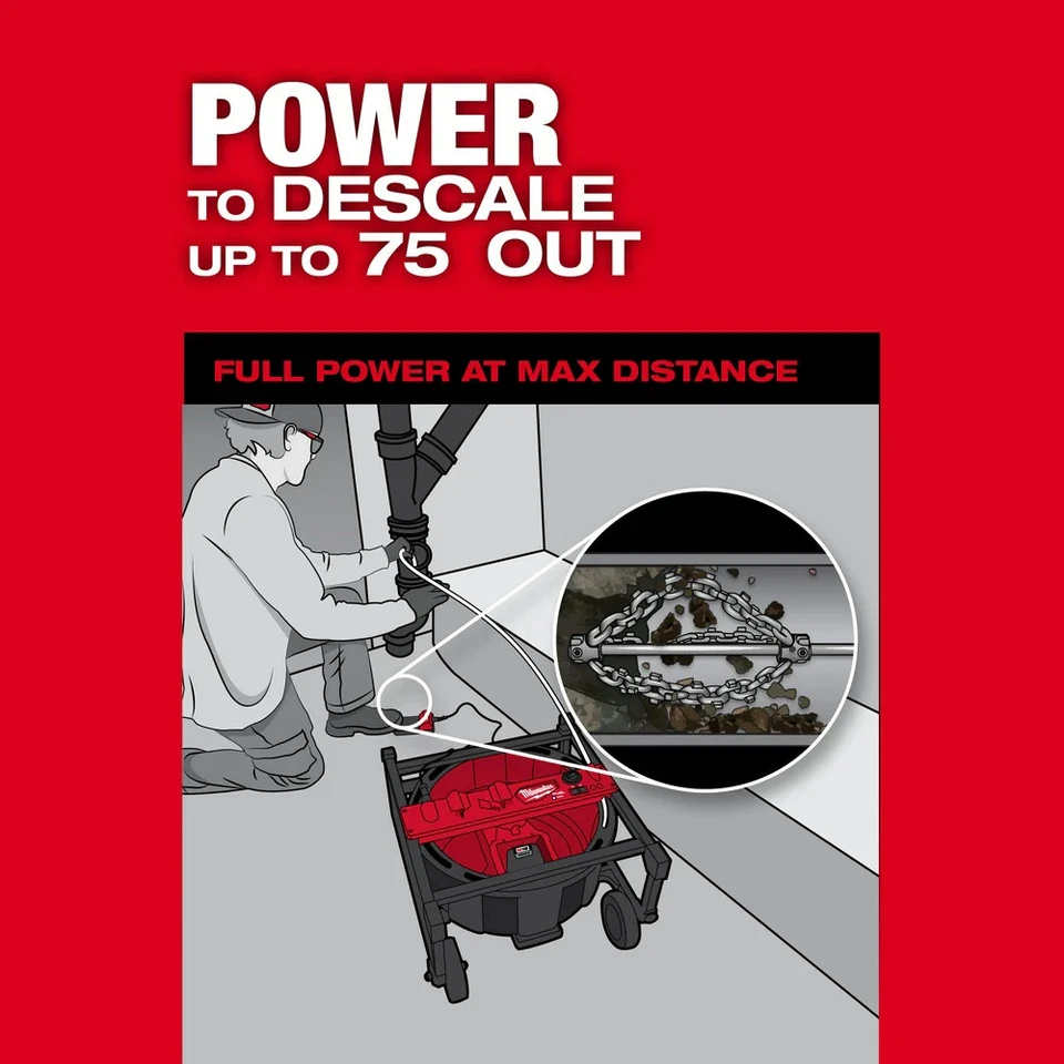 Milwaukee 48-53-3027 4" Carbide Chain Knocker for 5/16" Chain Snake Cable - Image 4 of 4