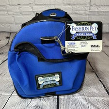 Fashion Pet Comfortable Travel Pet Carrier for Cats Small Dogs Blue Vented NWT