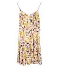 Old Navy Floral Sundress Woman’s Size Medium Off White Knee high Summer Beach