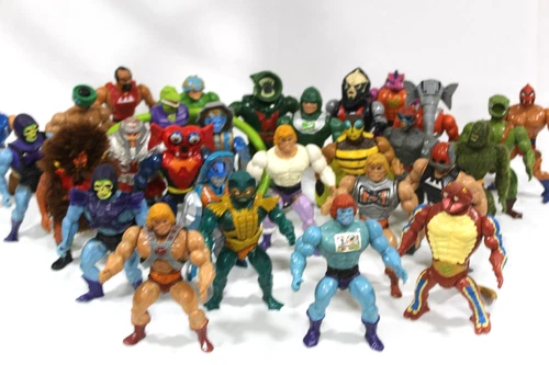 MOTU He-Man Masters of the Universe Vintage Lot 52 Figures 30 Accessories Mattel