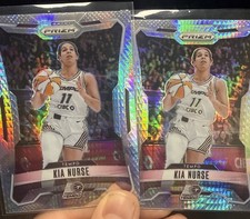 (2) 2026 Panini Prizm WNBA Kia Nurse Hyper Parallel Tempo