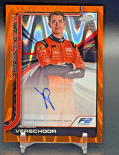 2025 Topps Chrome F1 Richard Verschoor AUTO Orange RayWave /25 F2 Autograph
