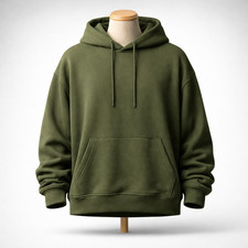 Mens pullover hoodie fleece sweatshirt plain hooded hoody jumper soft comfy Top