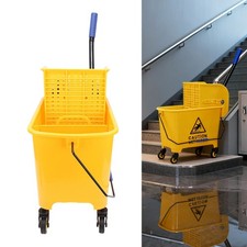 20L Commercial Mop Bucket With Efficient Wringer For Heavy Duty Cleaning