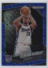 2024-25 Panini Prizm Black FOTL Blue Shimmer 14/35 Keegan Murray #152 s3g