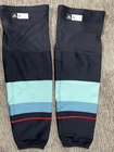 Jordan Eberle #7 Seattle Kraken NHL Game Worn Hockey Socks Size L 2023-24