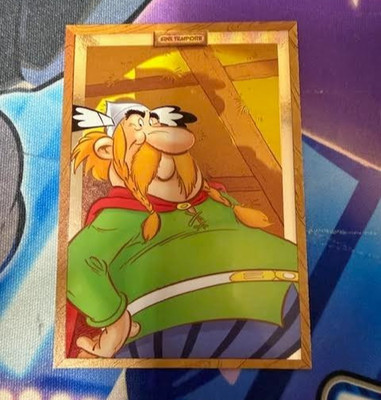 Panini ASTERIX SINE TEMPORE Persona ABRARACOURCIX Silver FOIL Card #10