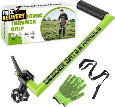 #ad Upgraded Weed Eater Handle Ergonomic String Trimmer Handle with Adjustable Sh... $56.90