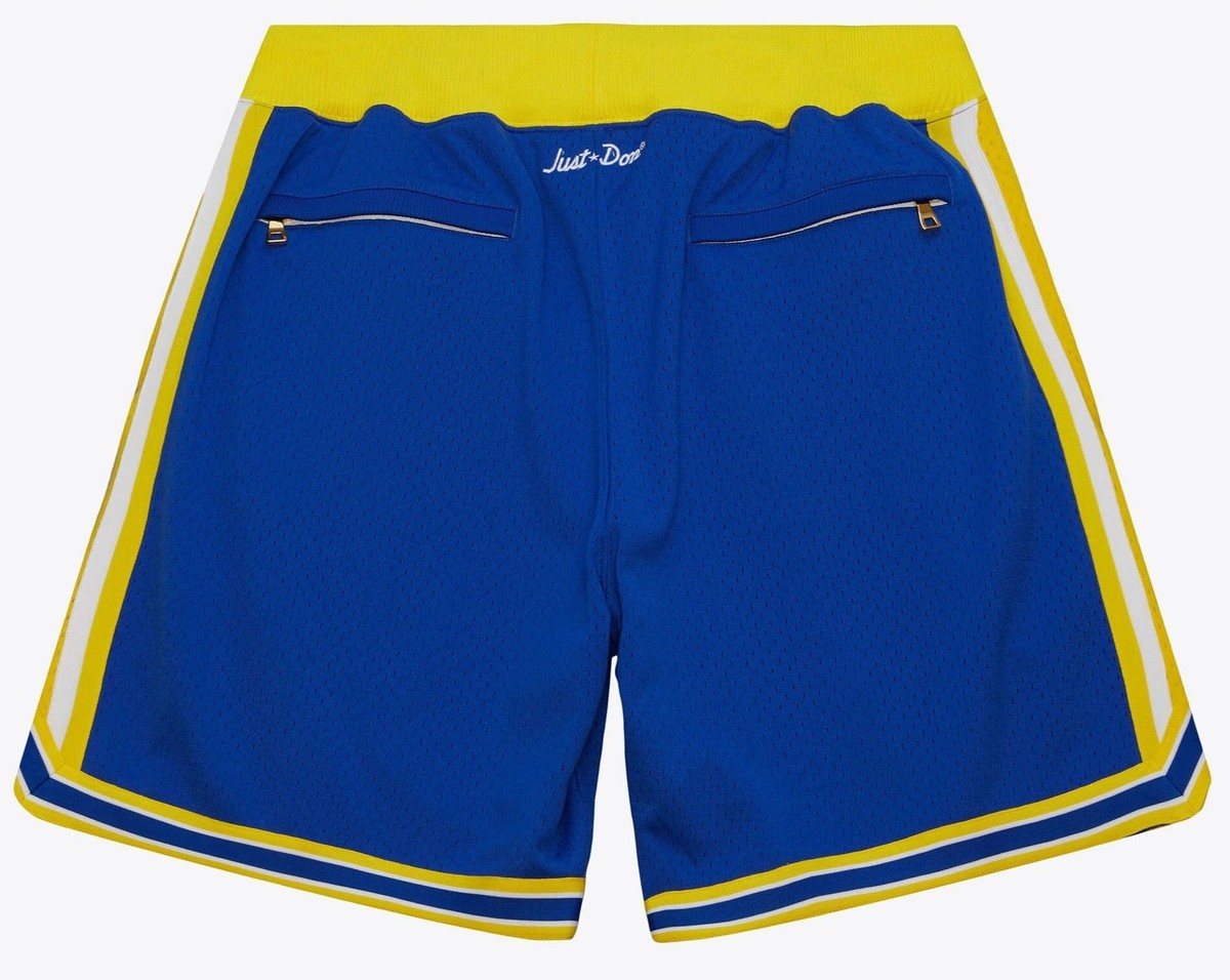MENS MITCHELL & NESS NBA JUST DON HARDWOOD CLASSICS SHORTS