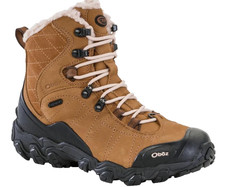 Oboz Women's Bridger 7" Insulated B-DRY, Cashew, 9-NEW