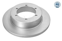 2X Meyle 36-15 523 0057/PD Bremsscheibe Hinten L/R Passt Zu: Nissan Cabstar, CAB