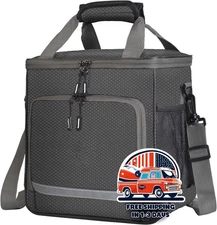 Bolsa térmica para almuerzo a prueba de fugas, bolsa para almuerzo, de nailon US