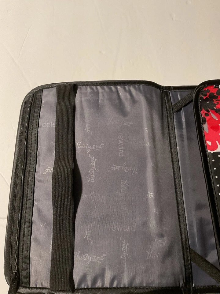 Thirty-One Bold Bloom Fold It Up Organizer IPad/Tablet Holder 7.5” X 9.5” New - Image 2 of 4