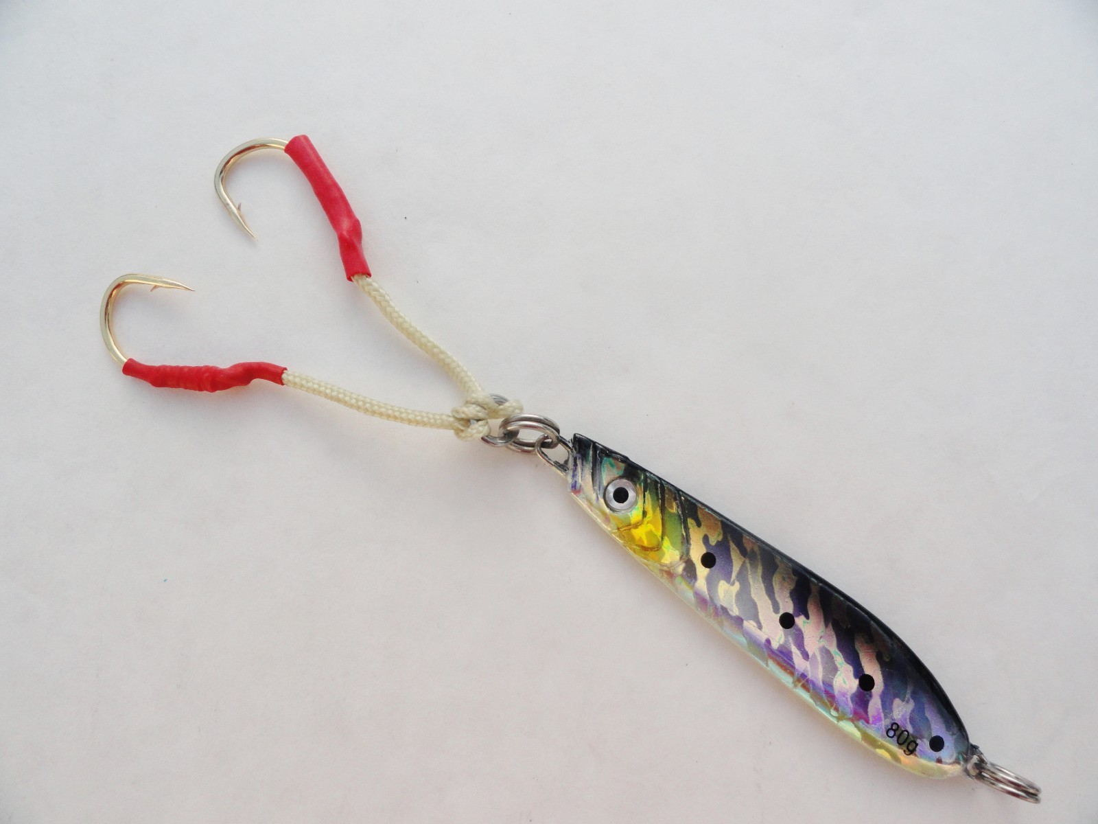 10 pcs Knife Jigs 2.8oz / 80g Vertical Butterfly Fishing Lures - 5 Colors x 2 - Image 5