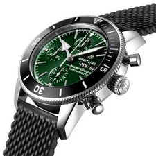 Breitling Superocean Heritage Chronograph 44 Green Dial A13313121L1S1 2