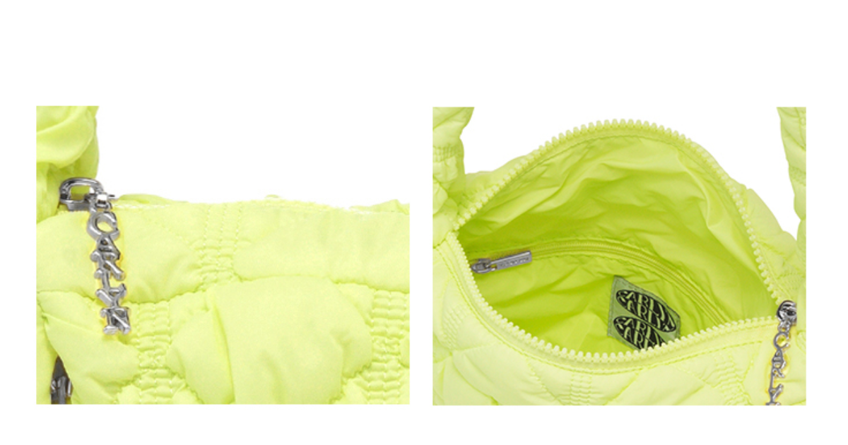 Carlyn Authentic Soft M - LIME NEON / Tote, Shoulder Bag | eBay