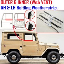 For 1975-84 Toyota Land Cruiser Fj40 Fj45 Weatherstrip Door Glass Seal Vent