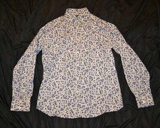 FRIDAY Shirt Men's Bold Eyecatching Ninety Originals FloShirt Large Long Sleeved