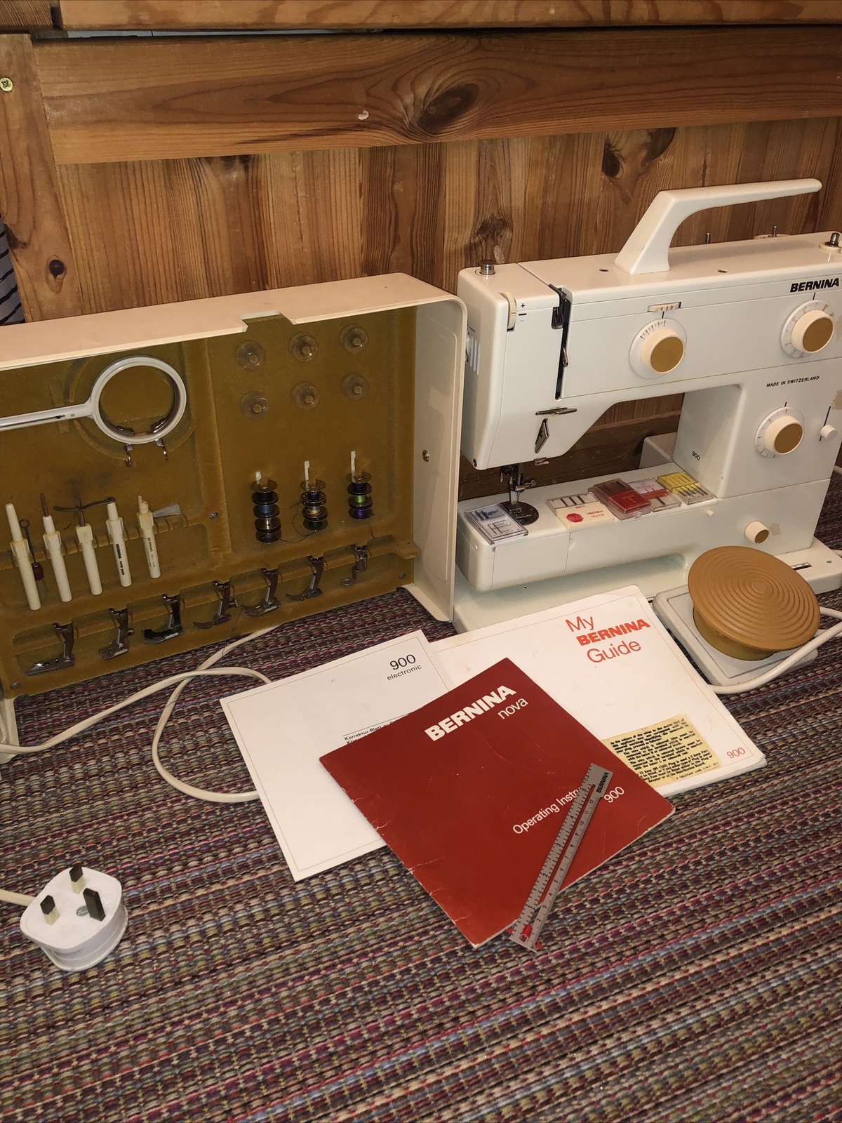 Bernina Nova 900 sewing machine (fully Working) With All The Extras eBay