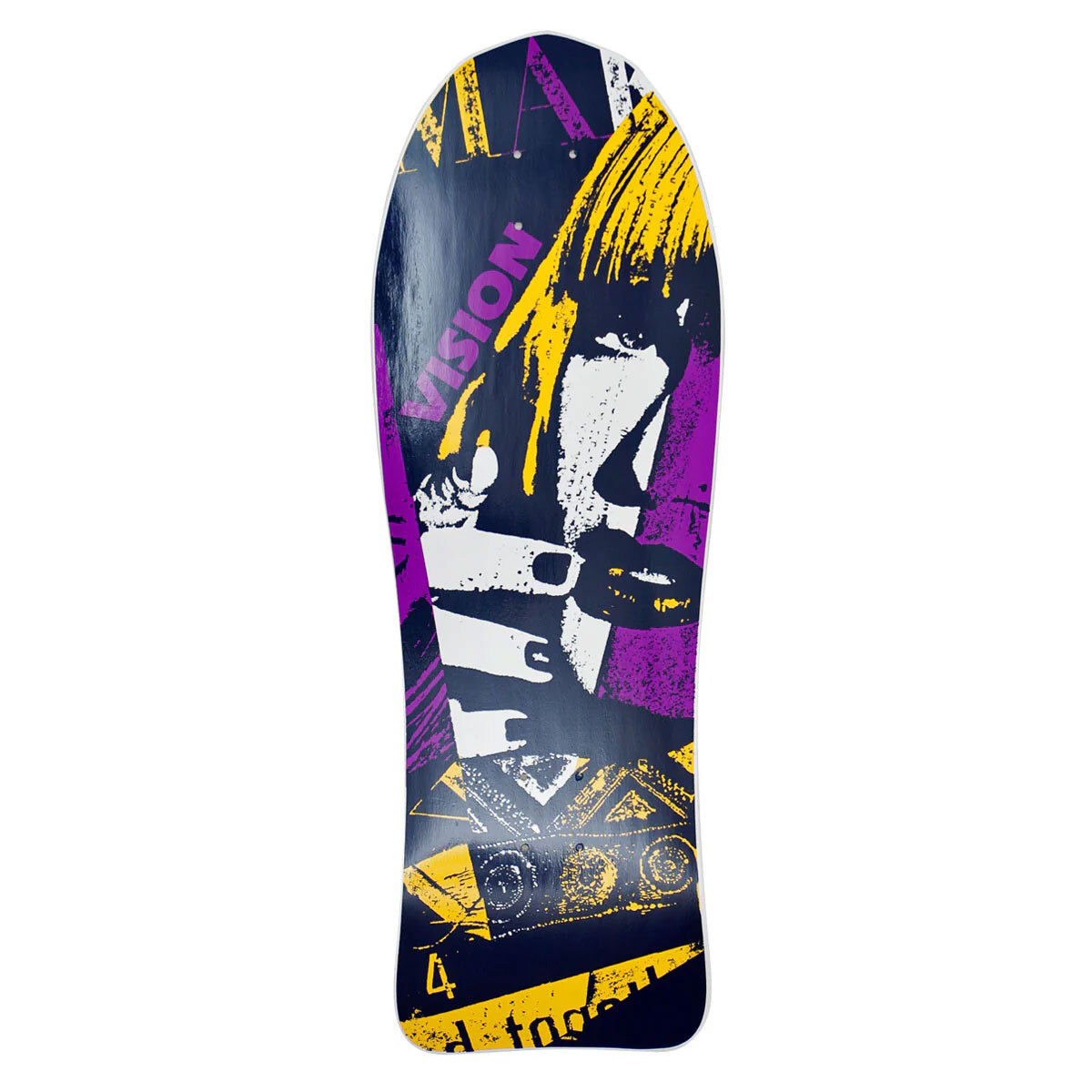 Vision Skateboard Deck Aggressor White 10.5