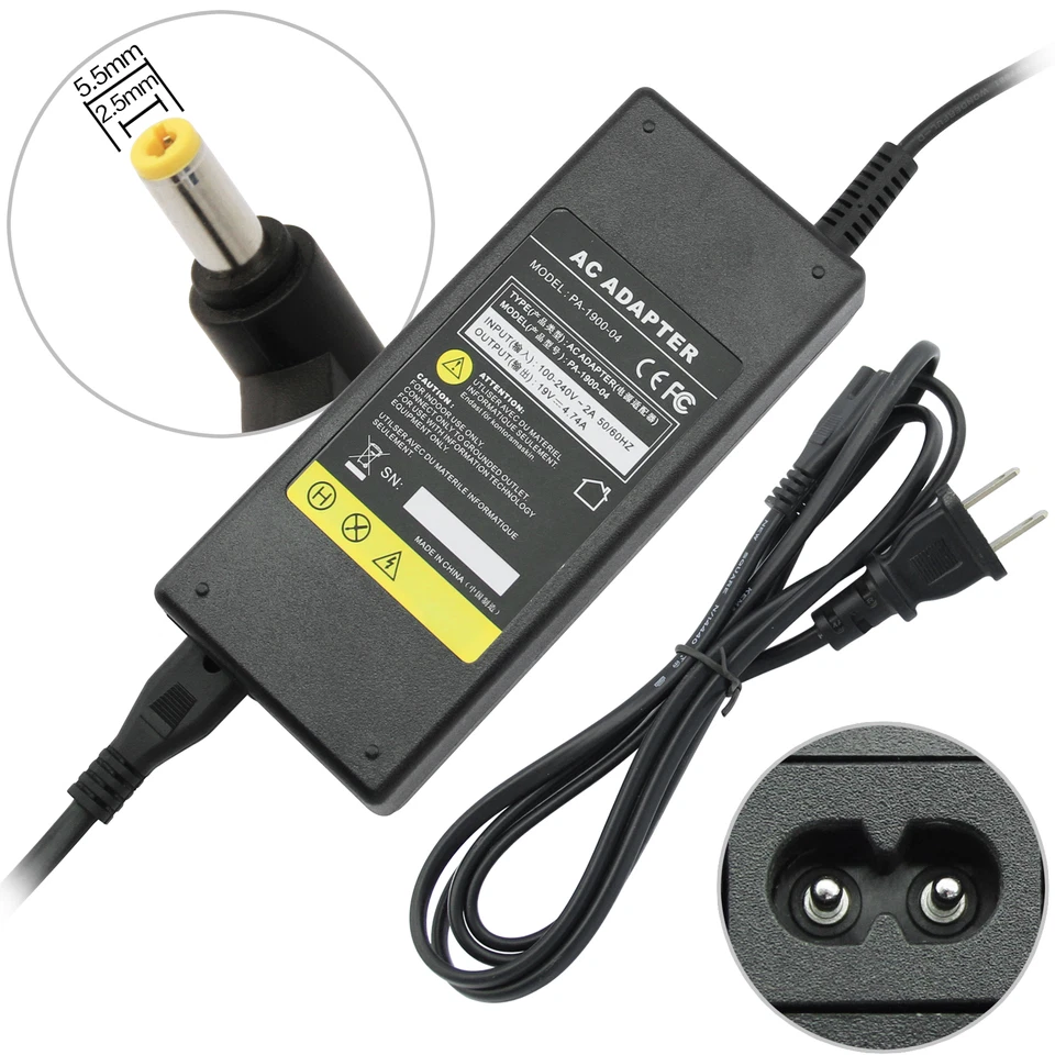 Cargador adaptador de CA para cable de alimentación concentrador de oxígeno BA-301 Inogen One G2 G3  Foto 3 de 4