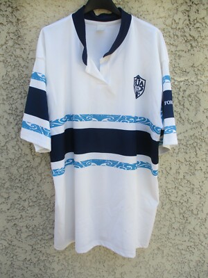 Maillot Rugby SC Albi Vintage - N°6 Force XV - Taille XXL - Jaune