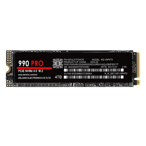 Disque dur SSD universel haute vitesse de transfert 1/2/4 To 990 Pro PCIE 4.0 NVME M.2 - Photo 17/28