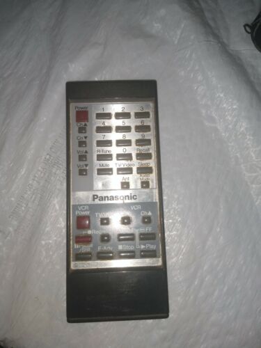 Panasonic EUR50423 VCR Remote Control - fast shipping 🇺🇸 - Afbeelding 1 van 2