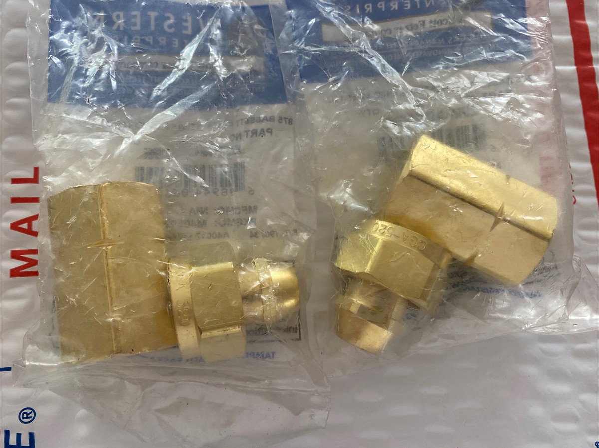 Western Enterprises Brass Cylinder Adaptors - We 318 Adaptor for