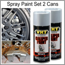 Silver Brake Caliper Spray Paint Drum Rotors Heat Resistant Restore Coating Silver Brake Caliper Spray Paint Drum Rotors Heat Resistant Restore Coating