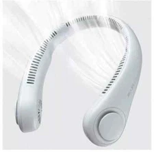 2 PACK! Neck Fan Portable Rechargeable 16 Hour Battery! Neckfan Stay Cool Summer