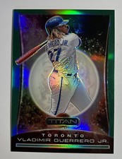 2020 Panini Chronicles Titan Green /50 Vladimir Guerrero Jr #12