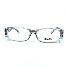 Nutmeg Collection NM-212 gr Eyeglasses Frames Black gray Acetate 51-16 140 mm